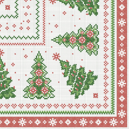 Servetele festive Craciun - La comanda - Servetele de masa festive Linclass pentru Craciun/Revelion - Gina / 40 x 40 cm / 50 buc