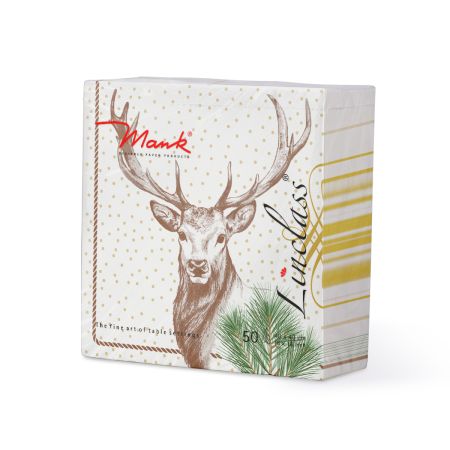 Servetele de masa festive Linclass pentru Revelion/Anul Nou Linclass - Gustav / 40 x 40 cm / 50 buc [3]