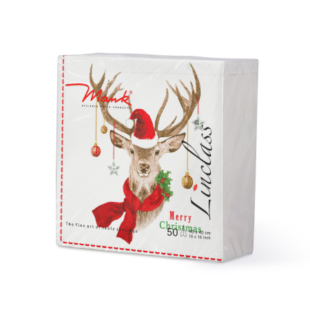 Servetele de masa festive Linclass pentru Revelion/Anul Nou Linclass - Janosch / 40 x 40 cm / 50 buc [4]
