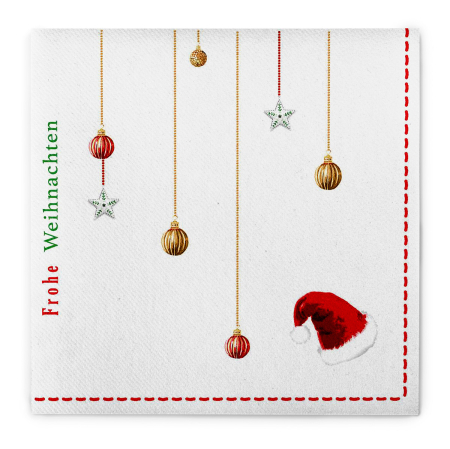 Servetele de masa festive Linclass pentru Revelion/Anul Nou Linclass - Janosch / 40 x 40 cm / 50 buc [3]