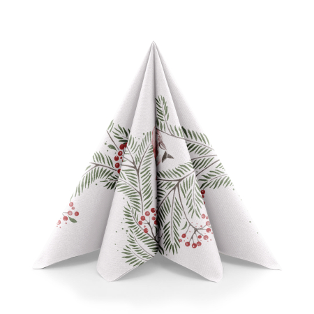 Servetele festive Craciun - La comanda - Servetele de masa festive Linclass pentru Revelion/Anul Nou Linclass - Jesse / 40 x 40 cm / 50 buc