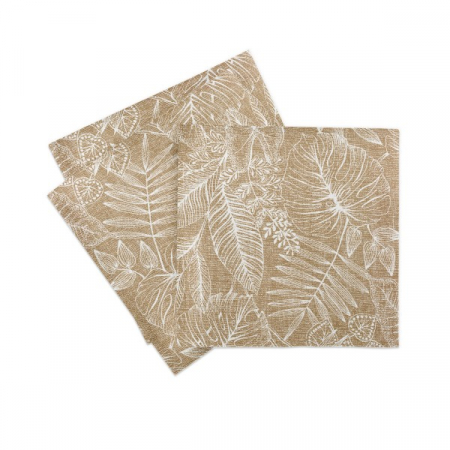 Servetele de masa festive Linclass - Kona (Bej) / 40 x 40 cm / 50 buc [3]