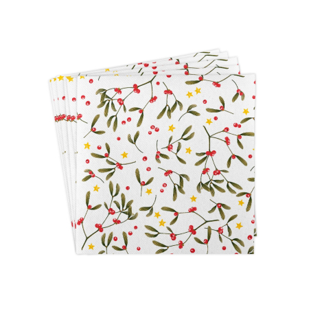 Servetele de masa festive Linclass - Leni (Crengute de vasc) / 40 x 40 cm / 50 buc [3]