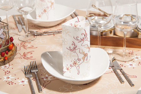 Servetele de masa festive Linclass Leonard/ 40 x 40 cm / 50 buc [1]