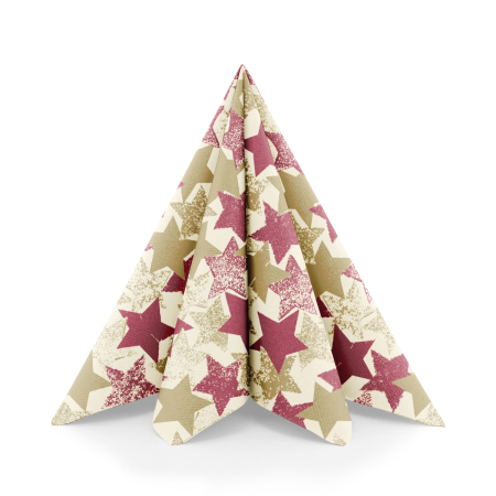 Servetele festive Craciun - La comanda - Servetele de masa festive Linclass pentru Revelion/Anul Nou Linclass - Levi / 40 x 40 cm / 50 buc