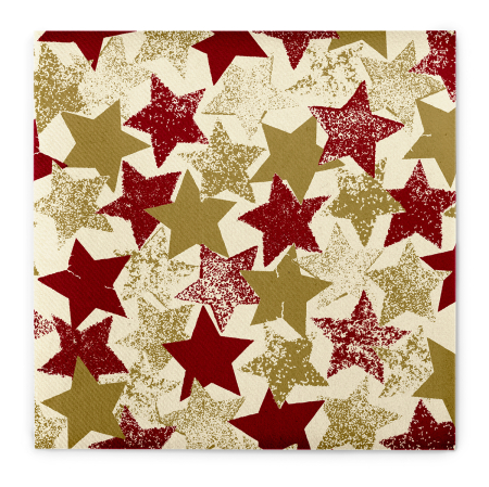 Servetele de masa festive Linclass pentru Revelion/Anul Nou Linclass - Levi / 40 x 40 cm / 50 buc [1]