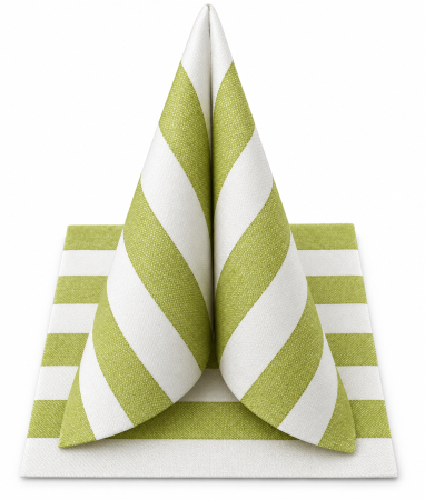 Servetele festive - ANIVERSARE SAU BOTEZ - Servetele de masa festive Linclass -Linnen Maxi (Oliv) / 40 x 40 cm / 12 buc