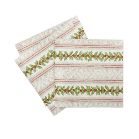 Servetele de masa festive Linclass pentru Revelion/Anul Nou Linclass - Magda / 40 x 40 cm / 50 buc [3]