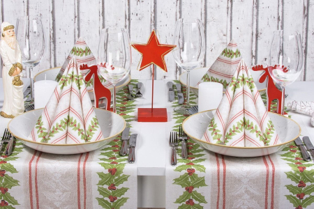 Servetele de masa festive Linclass pentru Revelion/Anul Nou Linclass - Magda / 40 x 40 cm / 50 buc [5]