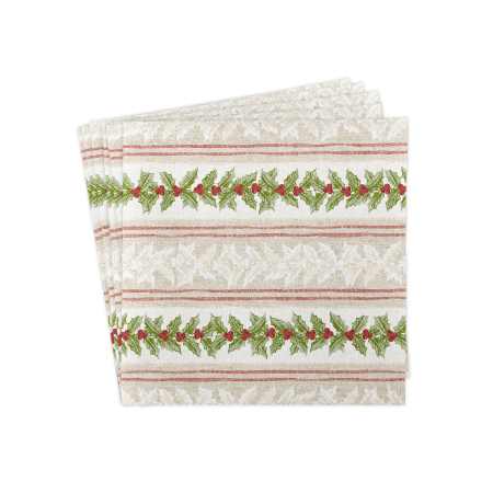 Servetele de masa festive Linclass pentru Revelion/Anul Nou Linclass - Magda / 40 x 40 cm / 50 buc [4]