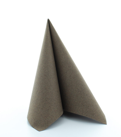 Servetele festive - TOAMNA - Servetele de masa festive Linclass - Maro / 40 x 40 cm / 12 buc
