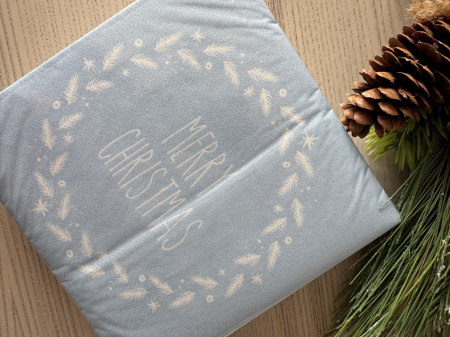 Servetele de masa festive Linclass - Merry Christmas (baby blue) / 33 x 33 cm / 20 buc [1]