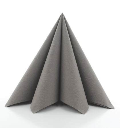 Servetele festive - TOAMNA - Servetele de masa festive Linclass - Beige Grey (grej) / 40 x 40 cm / 25 buc