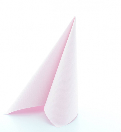 Servetele de masa festive Linclass - Roz pal / 40 x 40 cm / 25 buc [3]
