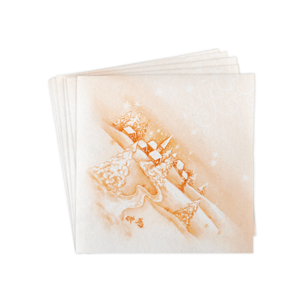 Servetele de masa festive Linclass pentru Revelion/Anul Nou Linclass - Silence / 40 x 40 cm / 50 buc [6]