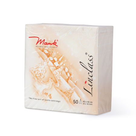Servetele de masa festive Linclass pentru Revelion/Anul Nou Linclass - Silence / 40 x 40 cm / 50 buc [4]