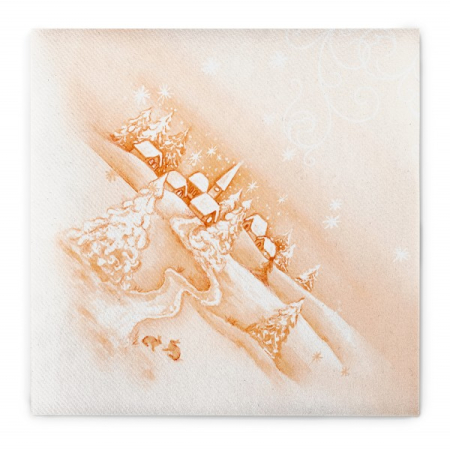 Servetele de masa festive Linclass pentru Revelion/Anul Nou Linclass - Silence / 40 x 40 cm / 50 buc [3]