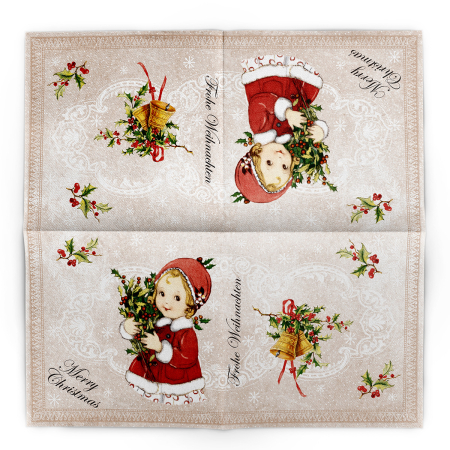 Servetele de masa festive Linclass pentru Revelion/Anul Nou Linclass - Wiebke / 40 x 40 cm / 50 buc [2]