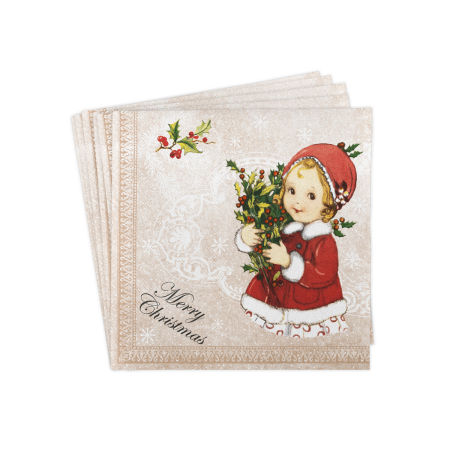 Servetele de masa festive Linclass pentru Revelion/Anul Nou Linclass - Wiebke / 40 x 40 cm / 50 buc [7]