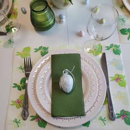 Servetele festive - PASTE / EASTER - servetele festive olive