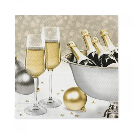Servetele festive - IARNA/CRACIUN/REVELION - Servetele de masa festive Softpoint - Secco / 40 x 40 cm / 50 buc