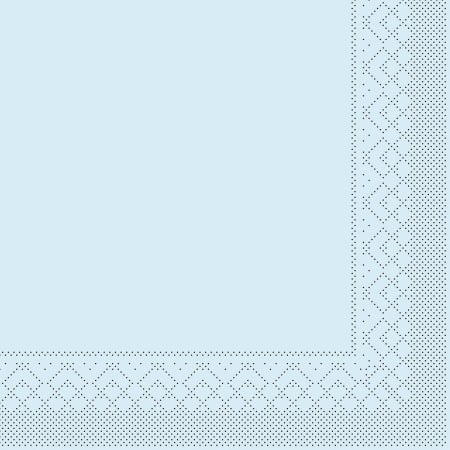 DECOR ANIVERSARI COPII - Servetele de masa festive Tissue Deluxe - Light Blue (albastru deschis) / 40x40 cm / 50 buc