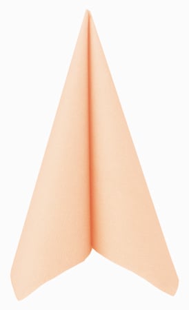 Servetele festive - VALENTINE'S DAY & DRAGOBETE - Servetele Linclass Bleached Apricot 40x40 cm, pliate 1/4, 50 buc