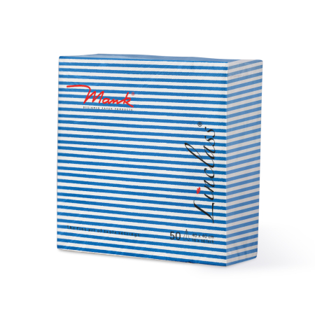 Servetele Linclass HEIKO Albastru 40x40 cm, pliate 1/4, 50 buc [1]