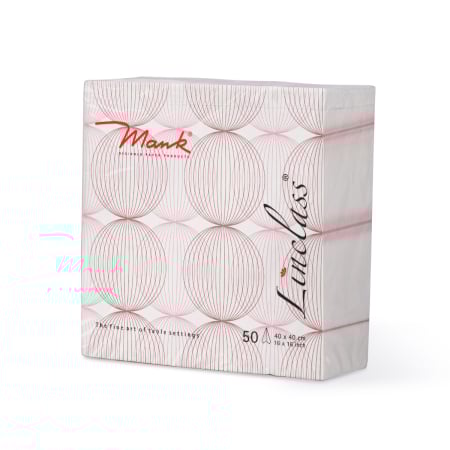 Servetele festive - VALENTINE'S DAY & DRAGOBETE - Servetele Linclass LUDO Bordeaux 40x40 cm, pliate 1/4, 50 buc