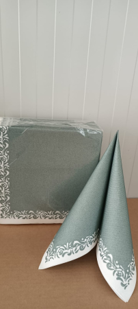 Șervețele linclass    Romantique eukalyptus  /40x40/ 50 buc [3]
