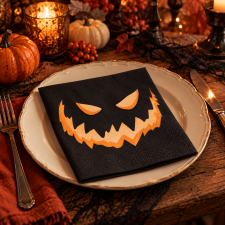 Servetele festive - NUNTA - Servetele Softpoint Pumpkin   40x 40cm, 20 buc / pachet