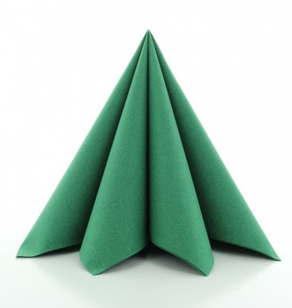 Set accesorii decorative masa festiva de Craciun/Revelion - servetele festive si traversa de masa Linclass Charles Green [3]