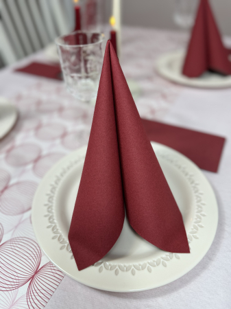 Set accesorii decorative masa festiva - servetele festive si traversa de masa Linclass Ludo Bordo [2]