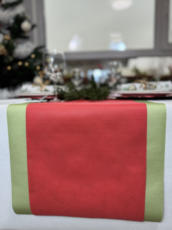 Traversa de masa din poliester, rosie / 30 cm x 20 m / 1 rola [5]