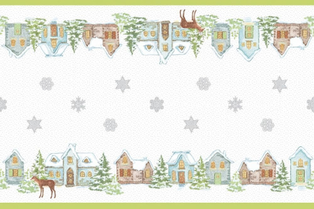 Traversa de masa pentru Craciun, Linclass - Sandy / 40 × 24 cm / 1 buc [1]