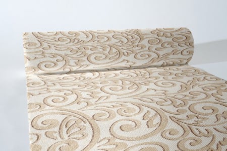 CULOAREA ANULUI 2025 - Traversa masa Linclass - Bosse (bej) / 40 cm x 24 m / 1 rola
