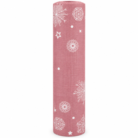 Traversa masa - Linclass Christmas Snowflakes|/ 40 cm x 24 m / 1 buc [2]