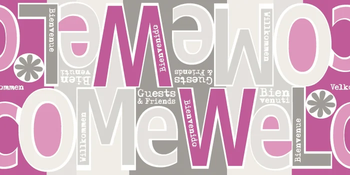 Colectie Limitata - Traversa masa - Linclass Guests & Friends / 40 cm x 24 m / 5 rola