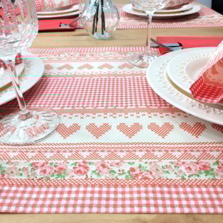 Traversa masa Linclass - Mathilda (inimioare) / 40 cm x 24 m / 1 rola [2]
