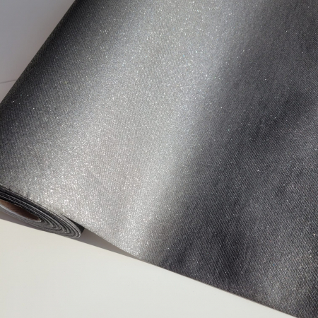 Traversă de masă - Linclass Shine metallic black (negru stralucitor) / 40 cm x 24 m / 1 buc [5]