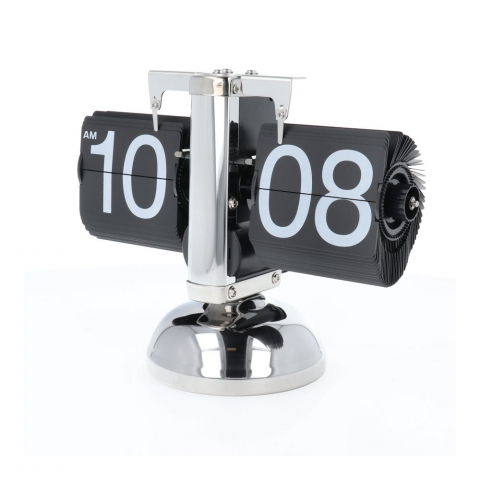 Ceas Electronic de Birou Argintiu HY-F001 – Stil Modern și Funcționalitate [1]