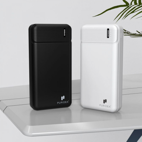 Powerbank-uri - Powerbank Puridea Q7, 20000mAh, PD QC3.0, 3A, 20W, Negru