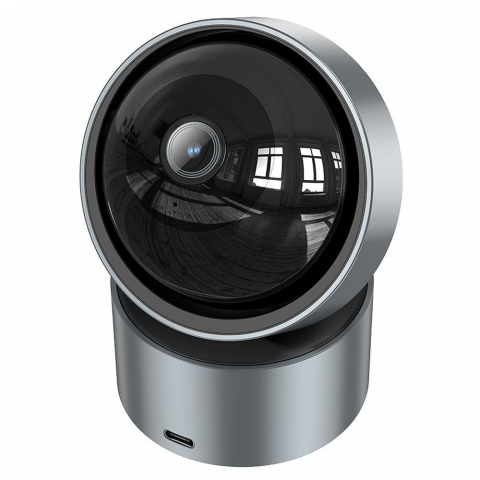 Cameră de supraveghere interioară Hoco D5, Full HD, Mod Nocturn, Reglabilă, Argintie [3]