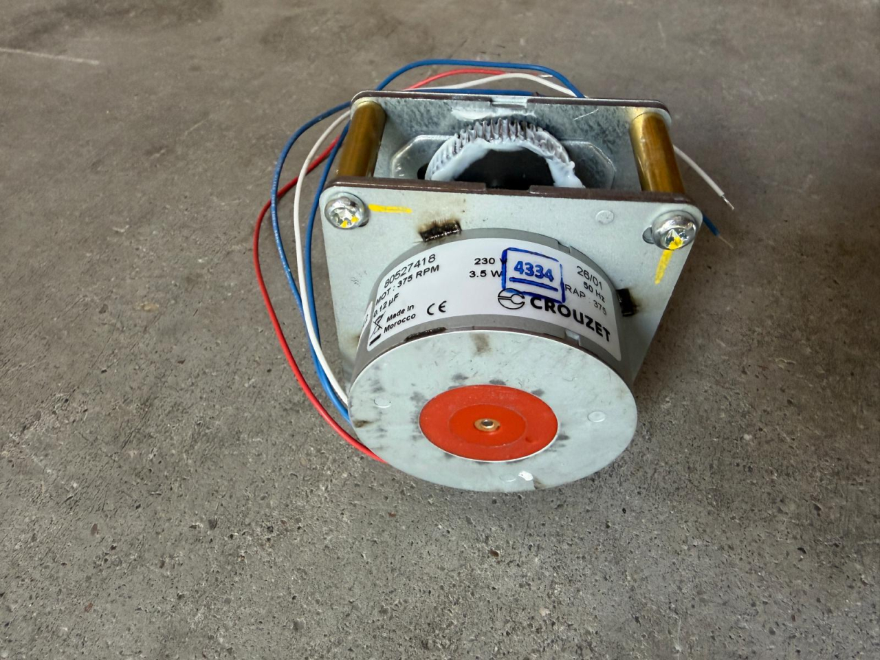 Motor pentru aparat kebap / shaorma, cu motor jos, marca Kalitegaz [2]