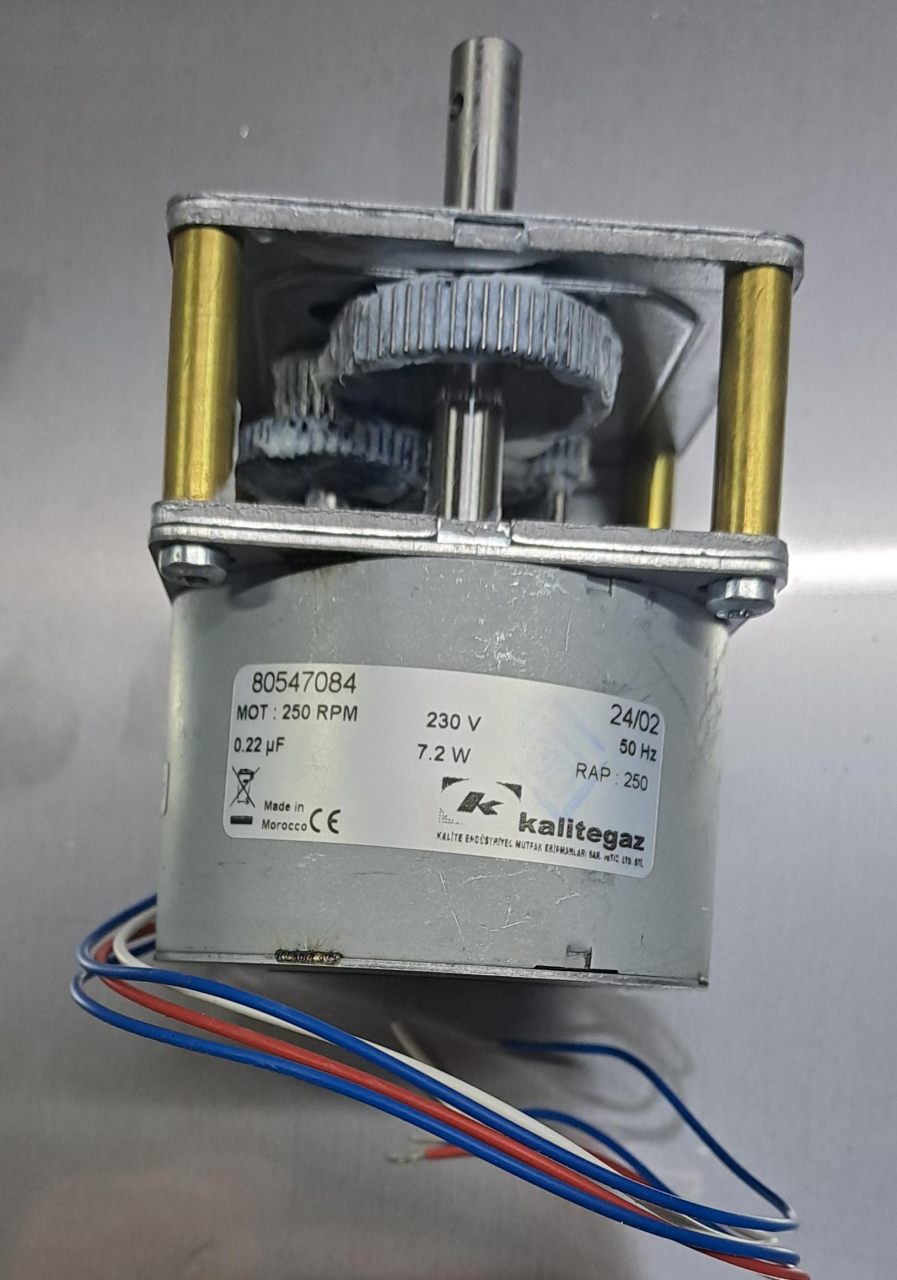 Motor mare pentru aparat kebap, shaorma, gyros, cu motor jos, in forma V, marca Kalitegaz [1]