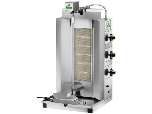Arzator gaz pentru aparat gyros, cu motor sus, fara plasa, putere calorica 1.7kw, Fimar [3]