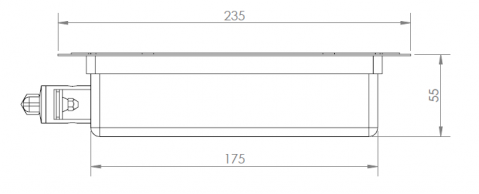 Arzator pentru aparat kebap, shaorma, gyros model R-2Z, fara plasa, Meltem [1]