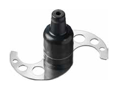 Cutit pentru cutter marca Fimar - Cuțit pentru cutter cu 2 lame curbate perforate, model COLCL58L2S