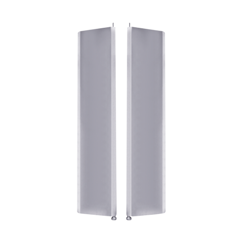 Accesorii pentru aparatele de shaorma, kebap, gyros - Set usi laterale pentru aparat kebap, shaorma, gyros cu 5 arzatoare si motor sus, Meltem