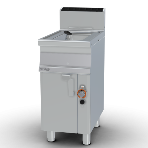 Echipamente Diverse - Friteusa gaz 13litri, cos cu dimensiunea 21x30x12cm, cu suport inclus, 40x 70,5x 90cm, Lotus